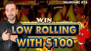 ⋆ Slots ⋆ Low Roller Challenge Using Only $100