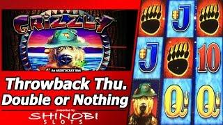Grizzly Slot - TBT Double or Nothing Attempt with Free Spins