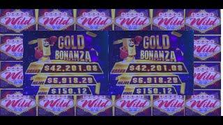 • $9 • BIG BET! BIG WIN! GOLD BONANZA SLOT MACHINE!