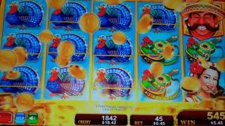 Chili Chili Fire Slot Machine Bonus - 10 Free Games Win with Fade Away Feature