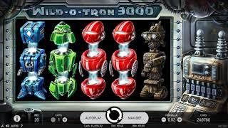 Wild-O-Tron 3000 slot from NetEnt - Gameplay