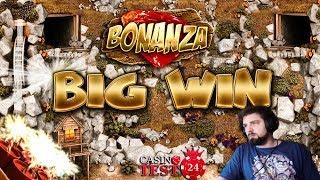 BIG WIN ON BONANZA SLOT (BTG) - 5€ BET!