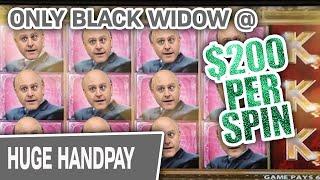 ⋆ Slots ⋆ $200 PER SPIN on ONLY Black Widow Slots = $44,000+ Won! ⋆ Slots ⋆ Only RAJA Brings Action This Big!