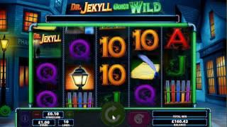 Dr Jekyll Goes Wild Online Slot Free Spins Feature Win!