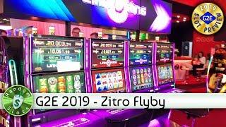 Zitro slot machines, booth flyby, #G2E2019