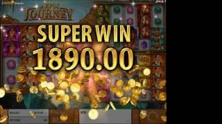 The Epic Journey Slot - BIG WIN -- by QuickSpin Feature & Gameplay