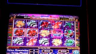 Mermaid slot bonus at Revel Casino.