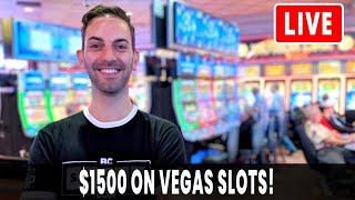• LIVE $1500 on Vegas Slots • Slot Queen and King Jason w/ Brian Christopher at Cosmopolitan