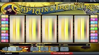 FREE Captains Treasure ™ Slot Machine Game Preview By Slotozilla.com