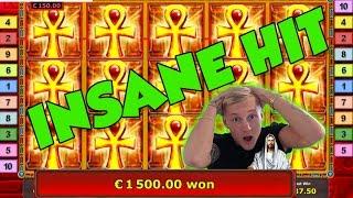 Online Slot - Pharaos Tomb Big Wins and bonus round (Casino Slots)