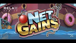 NET GAINS by Relax Gaming and Casino Grounds! ⋆ Slots ⋆ All 3 NEW BONUSES! Demo Preview