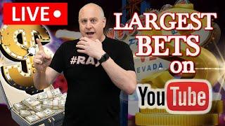 NONSTOP JACKPOTS! ⋆ Slots ⋆ The Largest High Limits Live Slots on YouTube!