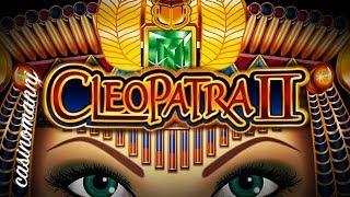 IGT -  Cleopatra 2 - Slot Machine Bonus + RETRIGGER!!
