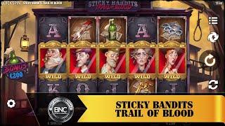 Sticky Bandits Trail of Blood slot by Quickspin