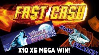 • Timber Wolf Bonus Mega Win ! • X10 X5 HUGE Line Hit in the Bonus !