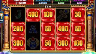 CLEOPATRA'S EMPIRE Video Slot Casino Game with an "EPIC WIN" RUBY LINK BONUS