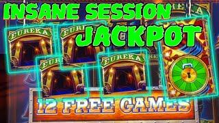 WACKY WEDNESDAY W/ GRETCHEN #13 SUPERLOCK Lock It Link Eureka Reel Blast HANDPAY JACKPOT ON $6 SPIN!