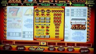 Hot Shot Progressive Slot Machine Bonus Win 2 (queenslots)
