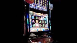 Rocky fruit machine. Huge bronze pot!