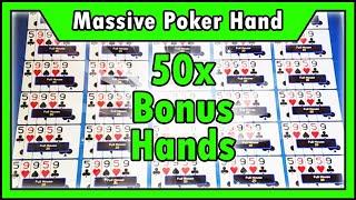 50 x Bonus Hands on Deuces Wild Video Poker! • The Jackpot Gents