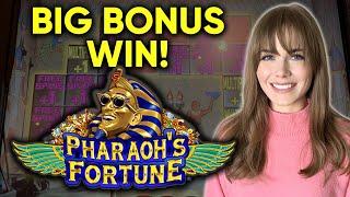 BIG BONUS WIN! From The Worst Picking To The Best Picking! Pharaoh's Fortune Slot Machine!