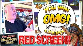 ⋆ Slots ⋆ New Video* RED SCREEN MADNESS ⋆ Slots ⋆ Hunt For Neptune's Gold VGT Slot Machine! 100 Spins To Win!