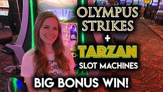 FINALLY! Winning on Tarzan Slot Machine! AWESOME BONUS!