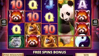 BAMBOO BEAR Video Slot Casino Game with a BAMBOO BEAR FREE SPIN BONUS