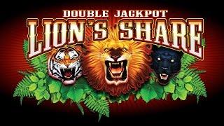 Lion's Share - max bet live play w/ bonus - Slot Machine Bonus