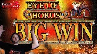 BIG WIN on Eye of Horus - Merkur Slot - 2€ BET!