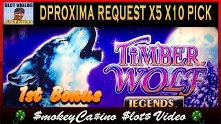 Timberwolf Deluxe Slot Bonus (DProxima Challenge lol) 6 Spins x5/x10