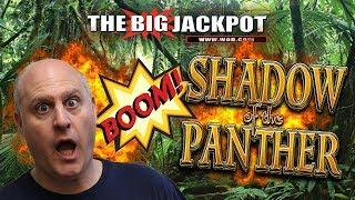 • DOUBLE JACKPOT$ • SHADOW of the PANTHER HITS BIG!! •