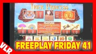 Tiger Princess - Slot Machine Live Play - FREEPLAY FRIDAY 41