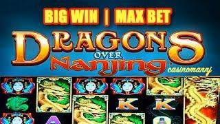 DRAGONS OVER NANJING  Slot - MAX BET - BIG WIN!! - Slot Machine Bonus