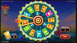 Netent Theme Park Tickets of Fortune Slot REVIEW Featuring Big Wins With FREE Coins