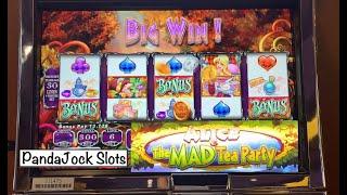 Alice and the Mad Tea Party slot. So much fun!