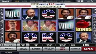 Free Rocky Slot by Playtech Video Preview | HEX