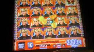 Palace of Riches III slot machine MAX BET line hit
