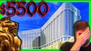 $5500 HIGH LIMIT GROUP PULL at MGM Grand Detroit W/ SDGuy1234