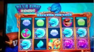 Goldfish Race For The Gold Slot Blue Fish Bonus Game ($0.80 Bet)