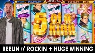 HIGH LIMIT on Reelin N' Rockin ⋆ Slots ⋆ Chumba Casino