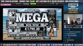 Playboy BIG WIN - Slots - Casino games (Online slots) from LIVE stream