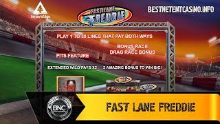Fast Lane Freddie slot by Arrows Edge
