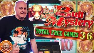 •FREE GAME BONANZA KONAMI JACKPOTS! •Bull Mystery + Tiger Woman Slots! •