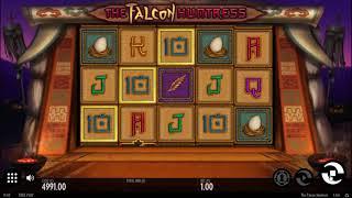 The Falcon Huntress slot from Thunderkick - Gameplay