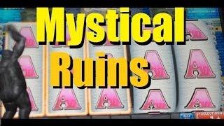 Big Win! Mystical Ruins Slot Machine Bonus!  ~Konami (Mystical Ruins Slot)