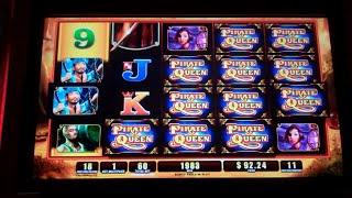 Pirate Queen Slot Machine Bonus + Retrigger - 29 Free Spins, Nice Win (#1)