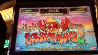 Lucky Larry's LOBSTERMANIA 2 •LIVE PLAY• Slot Machine