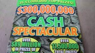 Cash Spectacular - $10 Scratchcard Instant Lottery Scratch Off Video