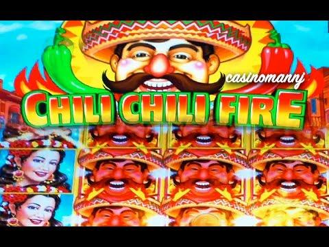 CHILI CHILI FIRE SLOT - LINE HIT AND BONUS WIN! - Slot Machine Bonus
